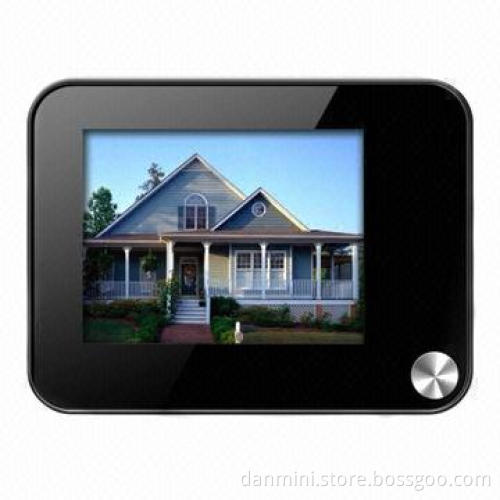 Electronic Peephole with Doorbell and Night-vision